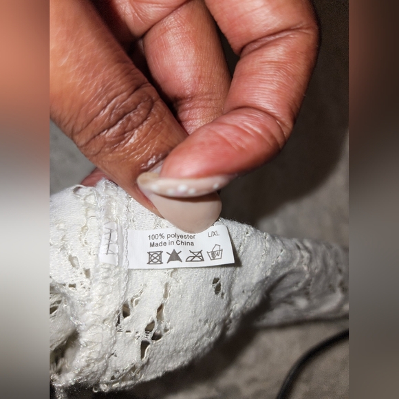 Weddingstar White Lace Robe - Picture 12 of 12